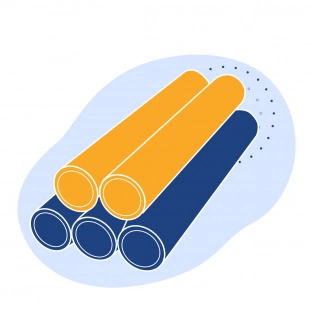 Труба нержавеющая хромированная 108х9.5 мм 08Х20Н14С2 ГОСТ 9941-81