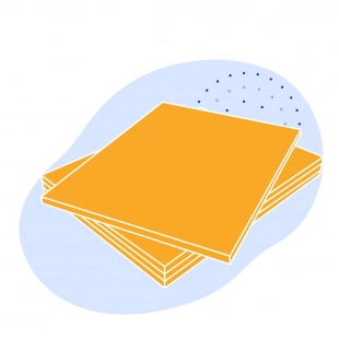 Текстолит листовой электротехнический 1.4 мм А ГОСТ 2910-74