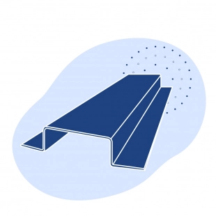 Корытный профиль стальной 70х32х32х3 мм Ст3кп ГОСТ 8283-93