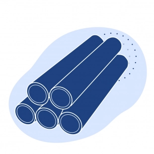 Труба нержавеющая хромированная 108х9.5 мм 08Х20Н14С2 ГОСТ 9941-81