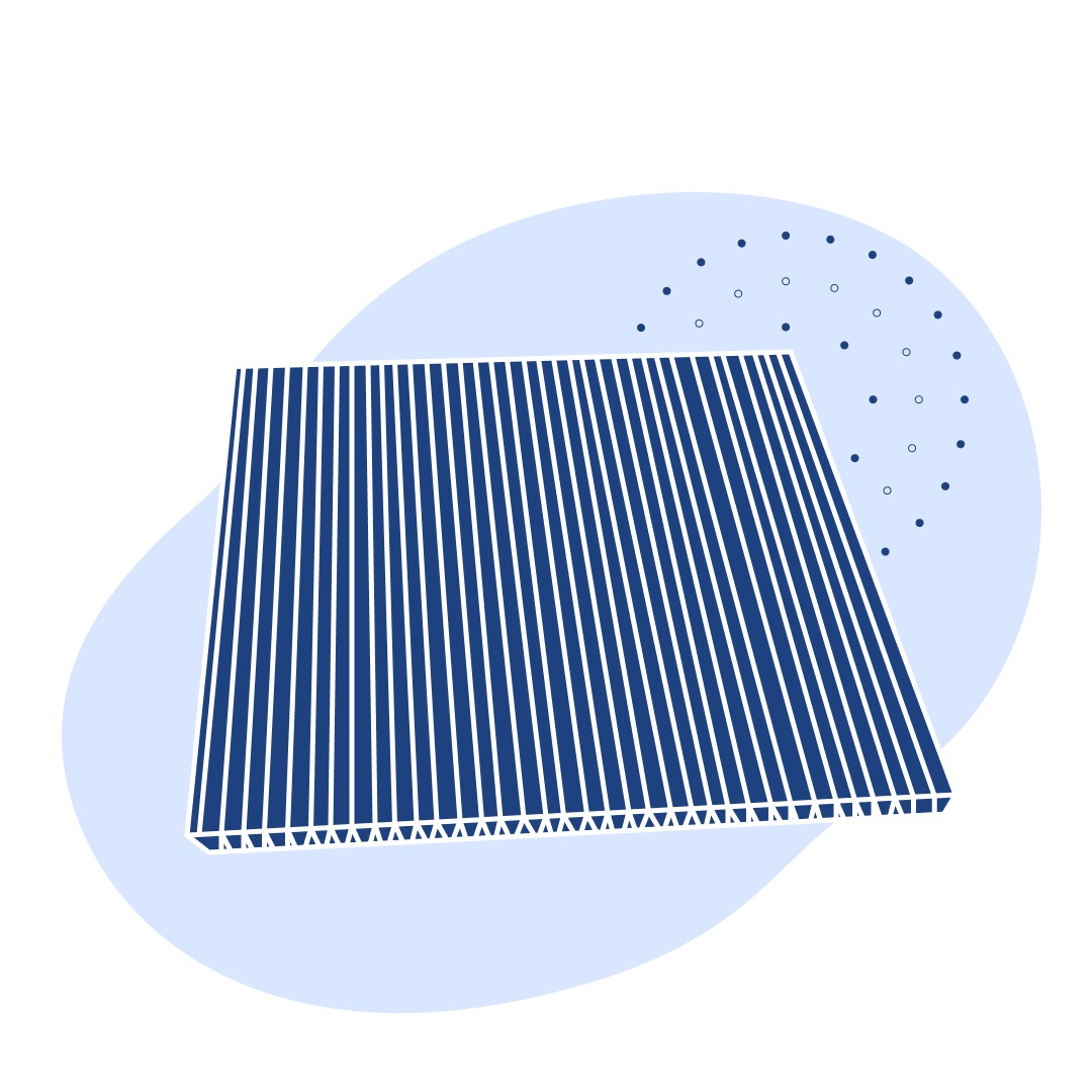 Плоское щелевое сито 3150х4000 мм AISI 304